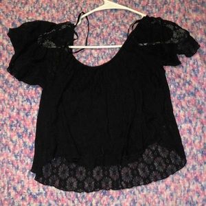 Lace crop S/M